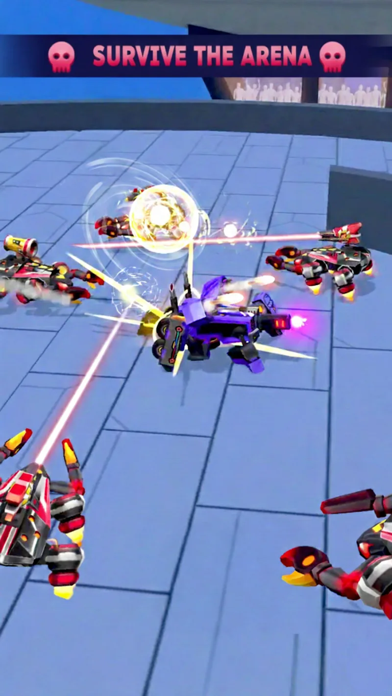 Скриншот Pocket Bots: Battle Robots 4