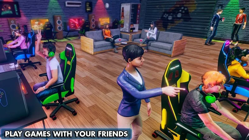 Скриншот Internet Gamer Cafe Simulator 4