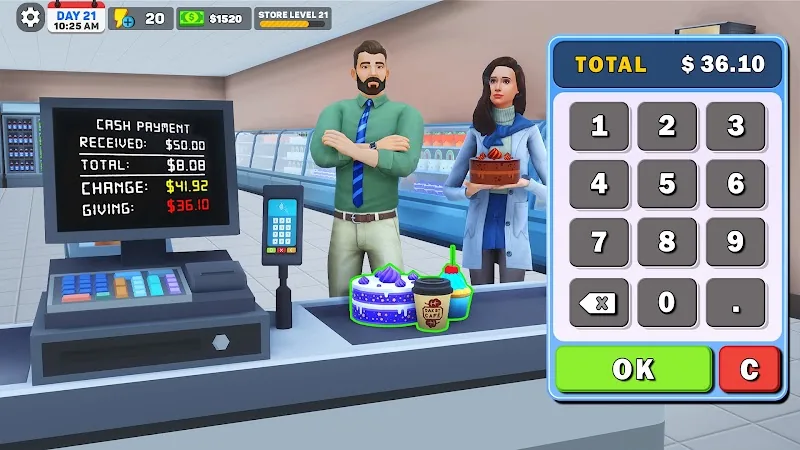 Скриншот Bakery Supermart Simulator 5