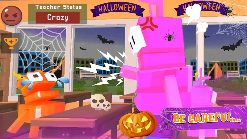 Скриншот School Chaos: Craft and Prank 3