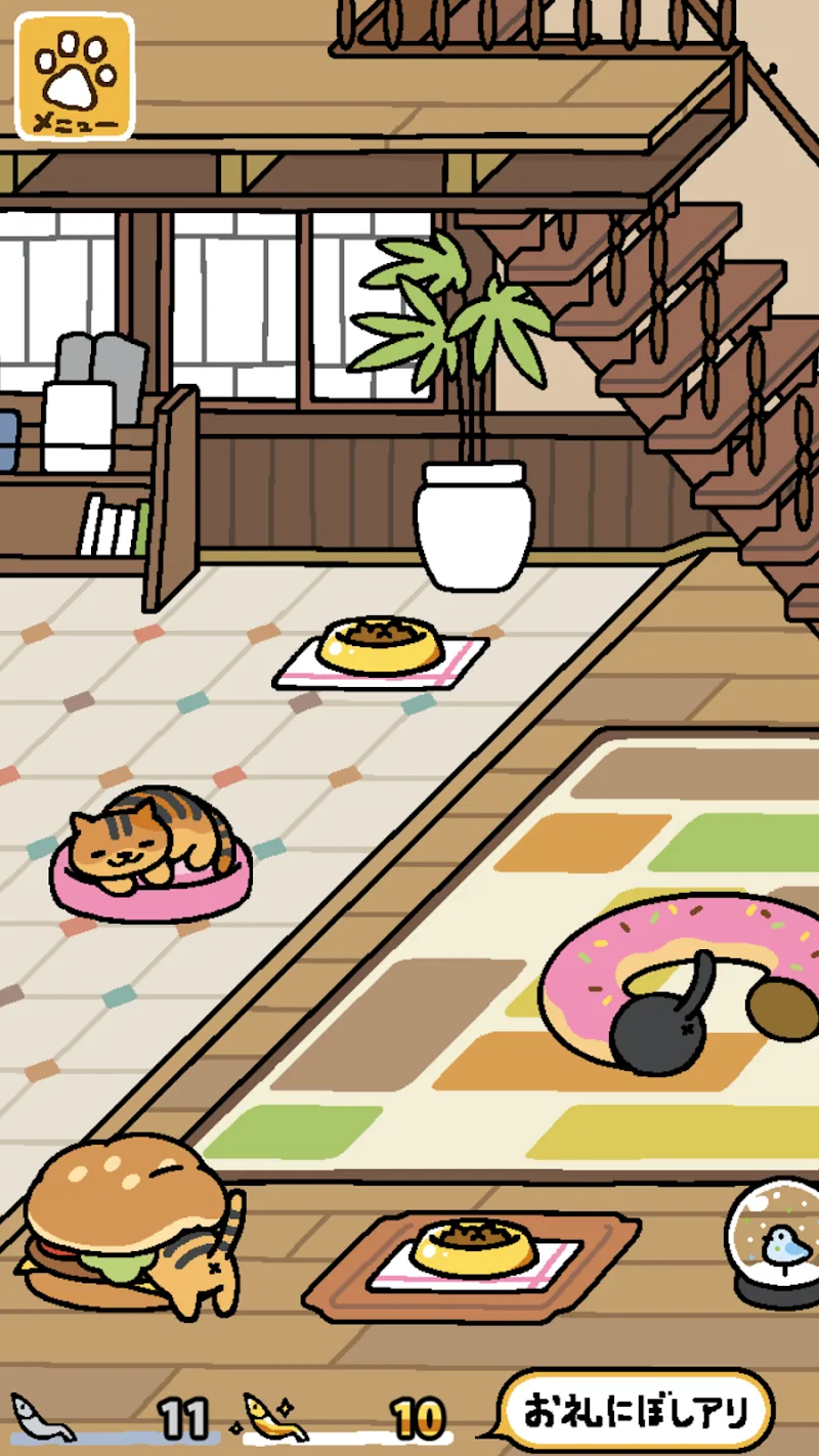 Скриншот Neko Atsume 2: Kitty Collector 6