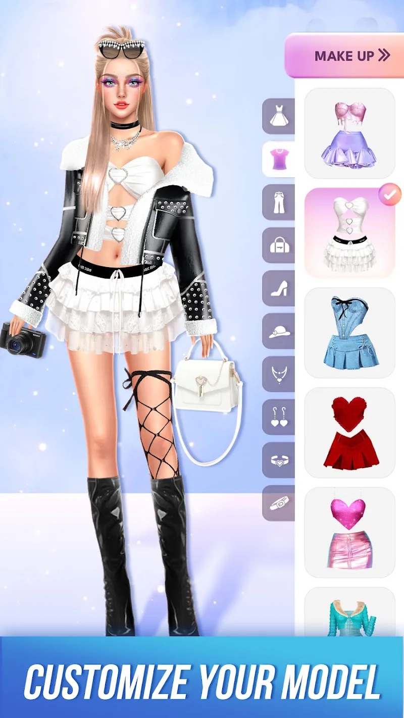 Скриншот Fashion Glow: Model & Style 4