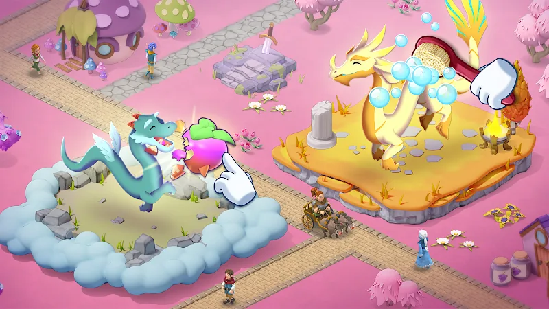 Скриншот Dragon Kingdom: Fantasy City 5