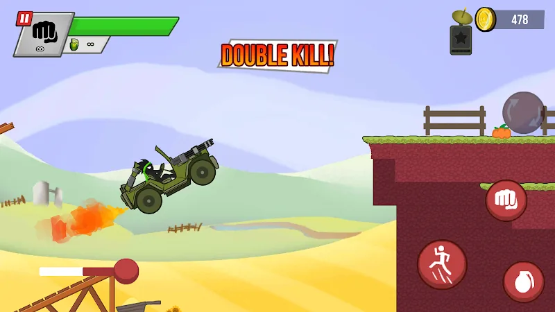 Скриншот Stickman vs Zombies 2