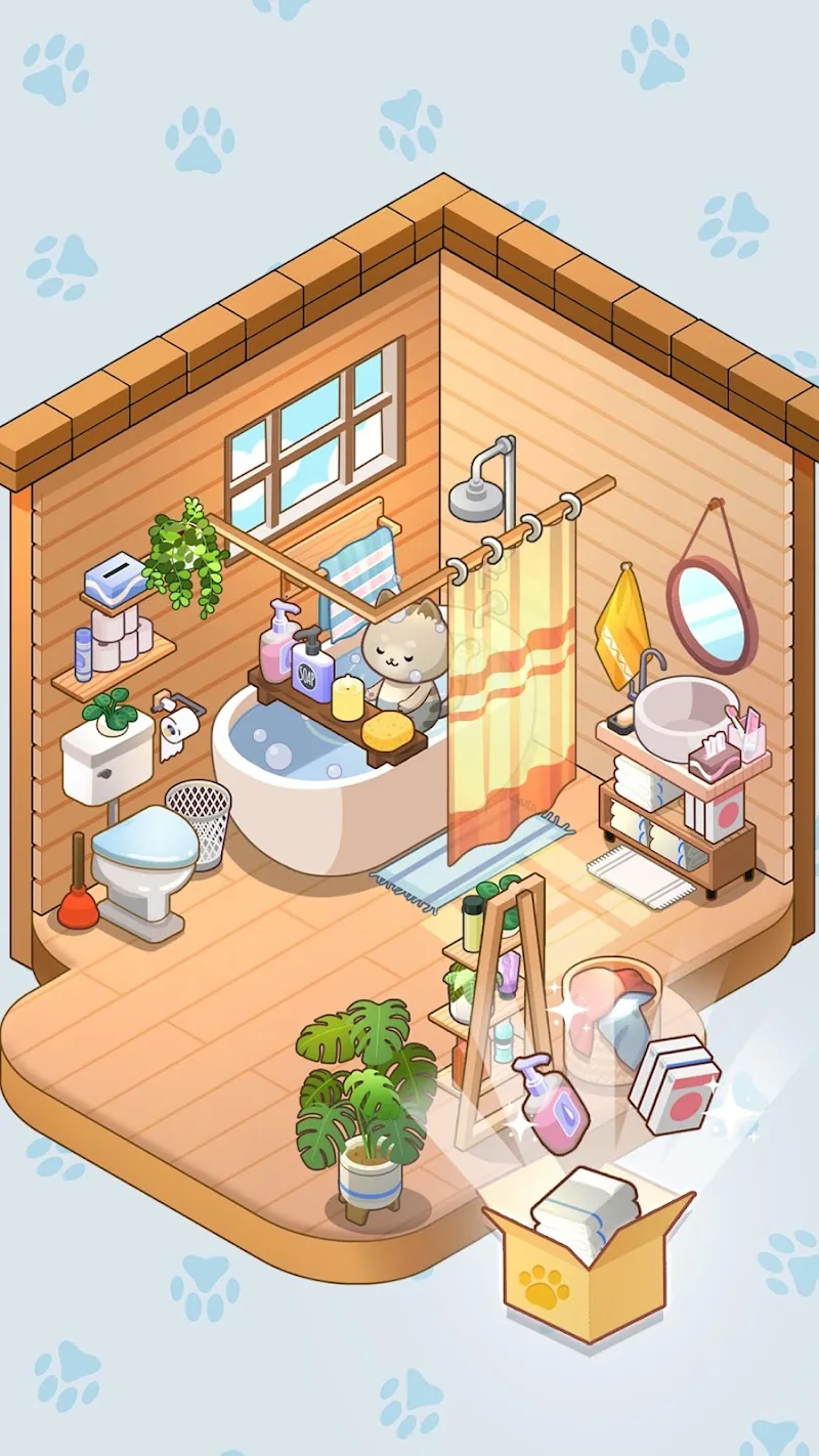 Скриншот Cat Room Decor 3