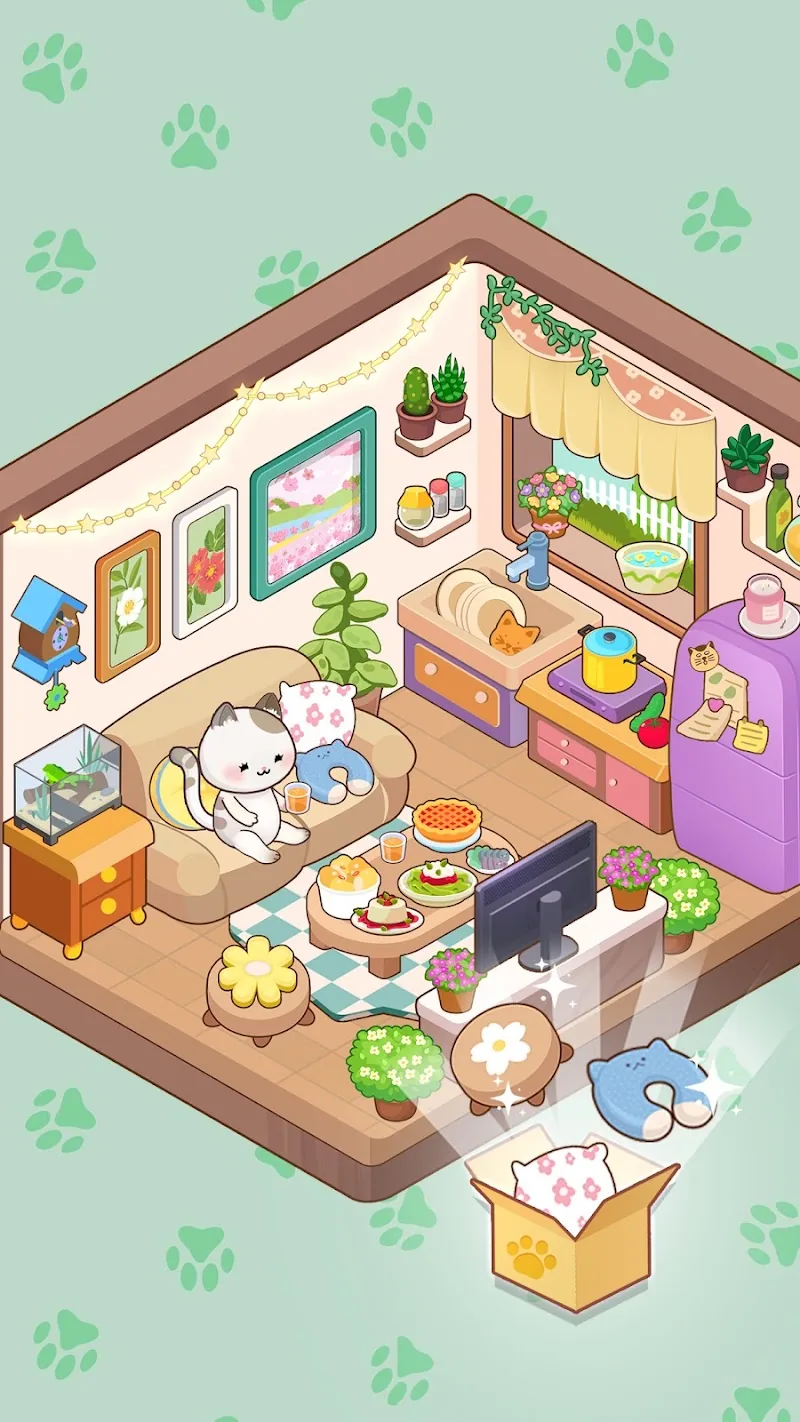 Скриншот Cat Room Decor 6