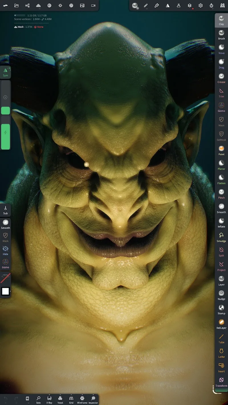 Скриншот Nomad Sculpt 2