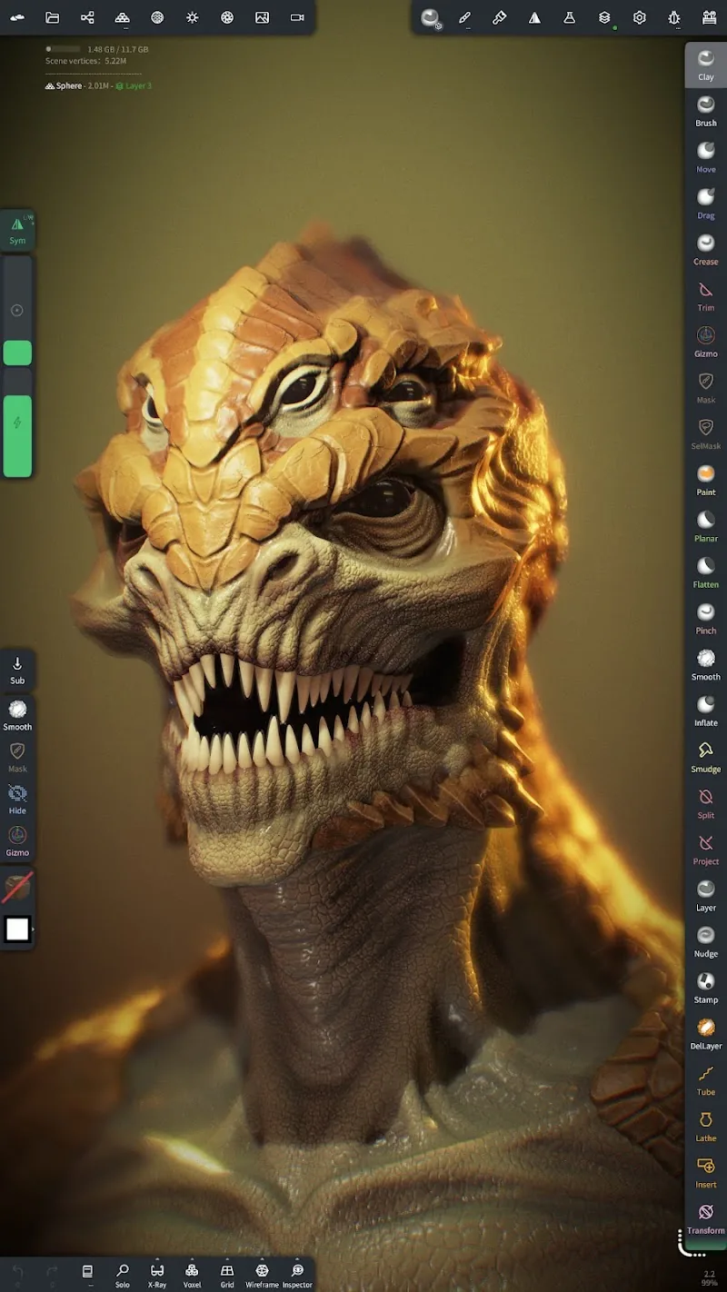 Скриншот Nomad Sculpt 3