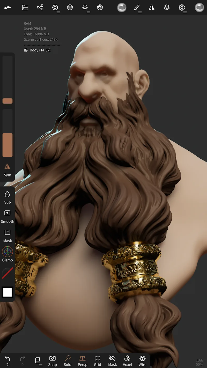 Скриншот Nomad Sculpt 4