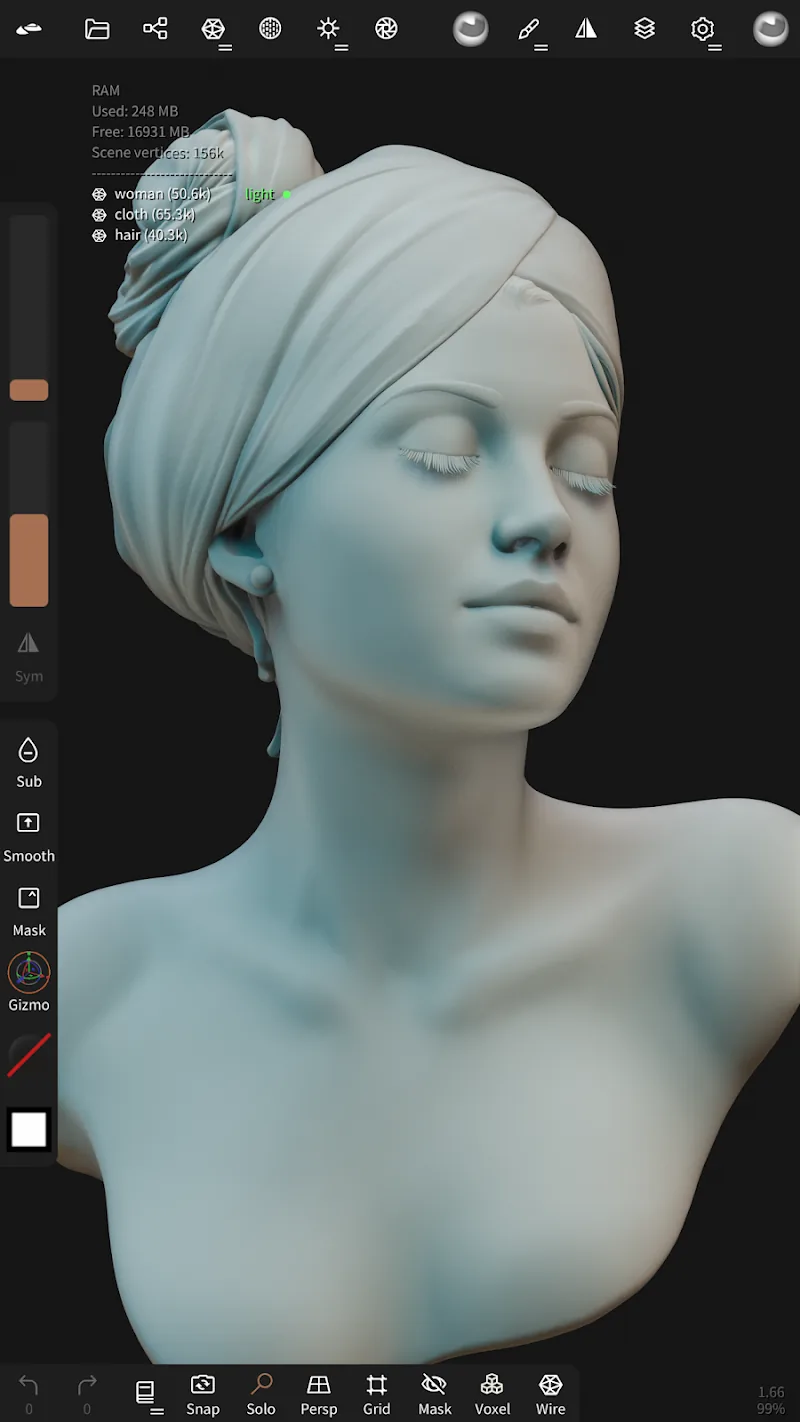 Скриншот Nomad Sculpt 5