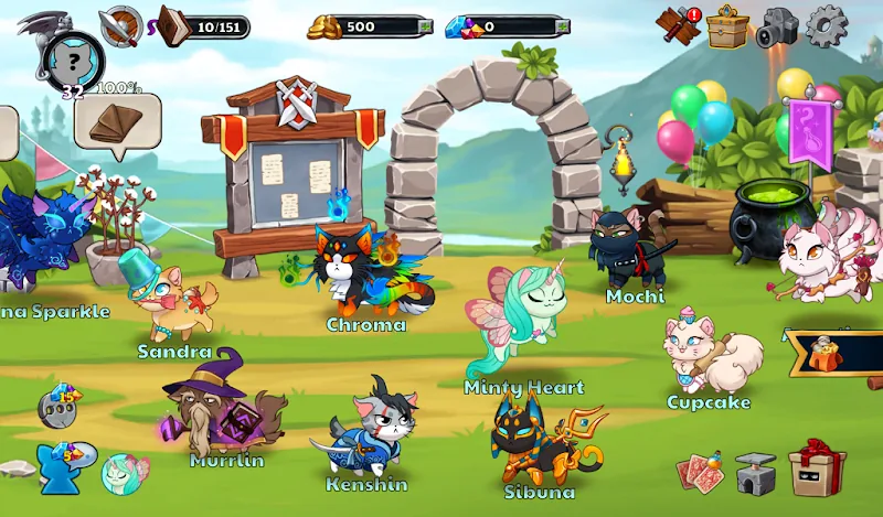 Скриншот Castle Cats 6