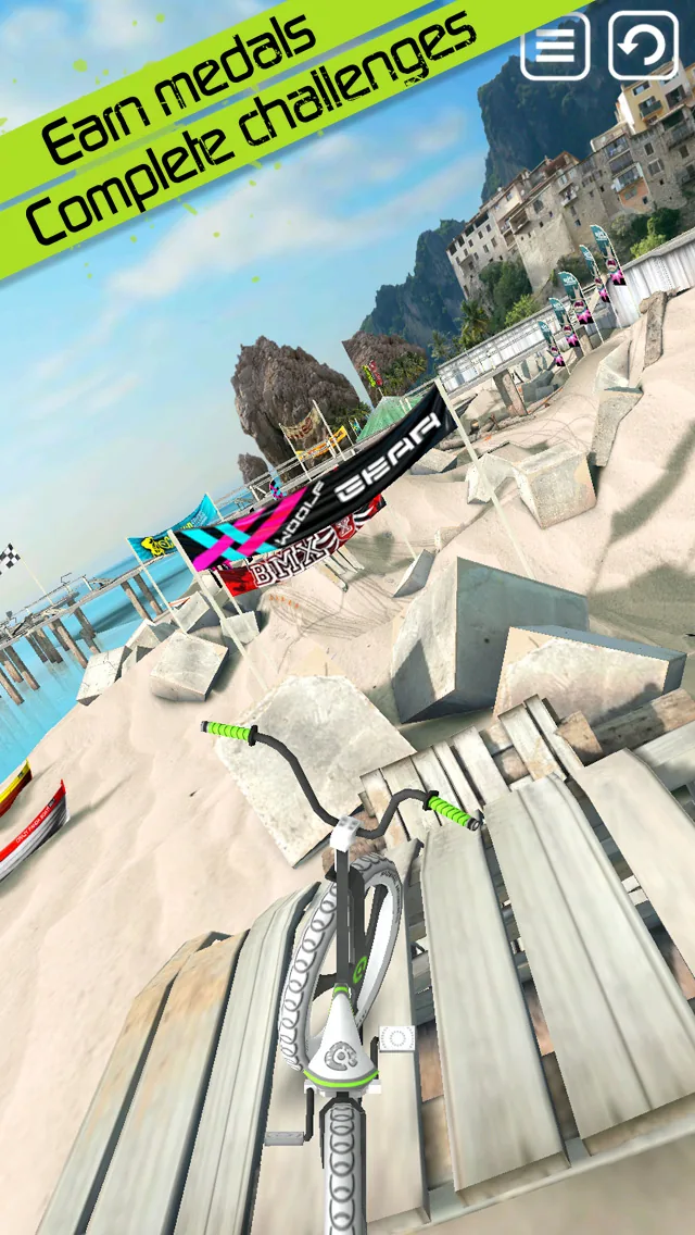 Скриншот Touchgrind BMX 4