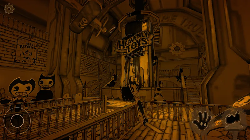 Скриншот Bendy and the Ink Machine 3