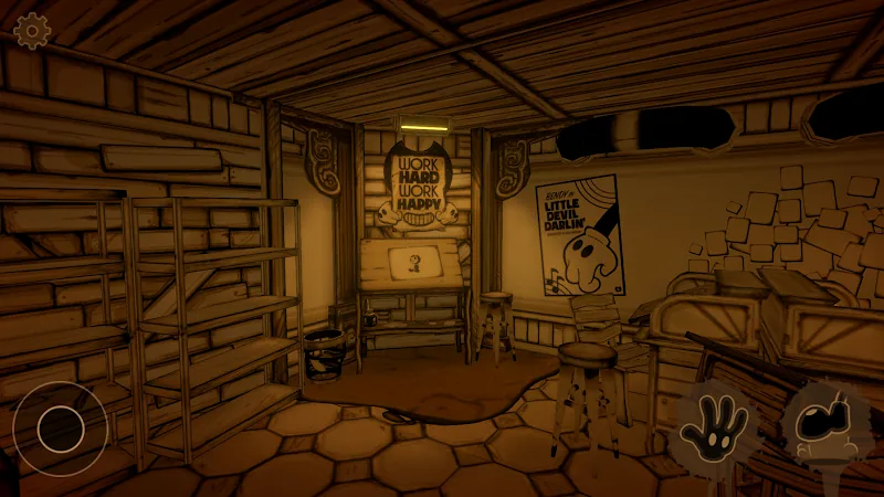 Скриншот Bendy and the Ink Machine 4