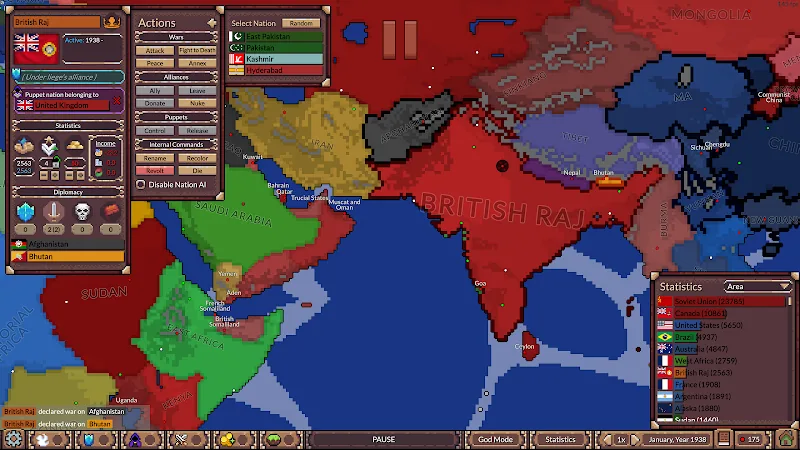Скриншот Ages of Conflict World War Sim 5