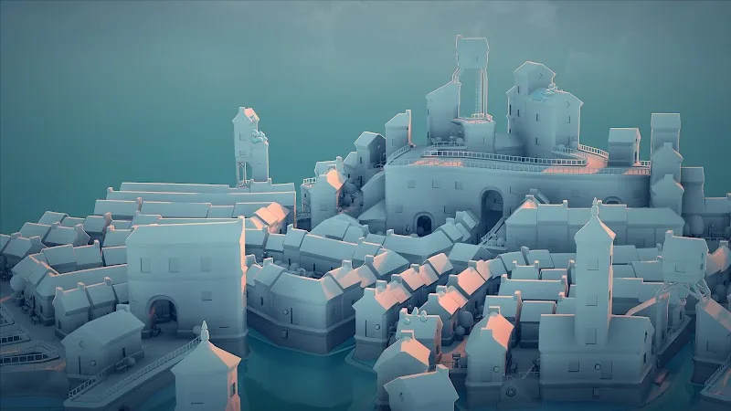 Скриншот Townscaper 5