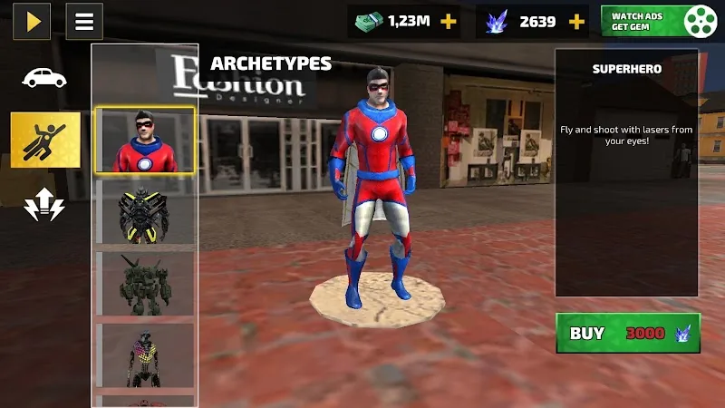 Скриншот Rope Hero: Vice Town 3