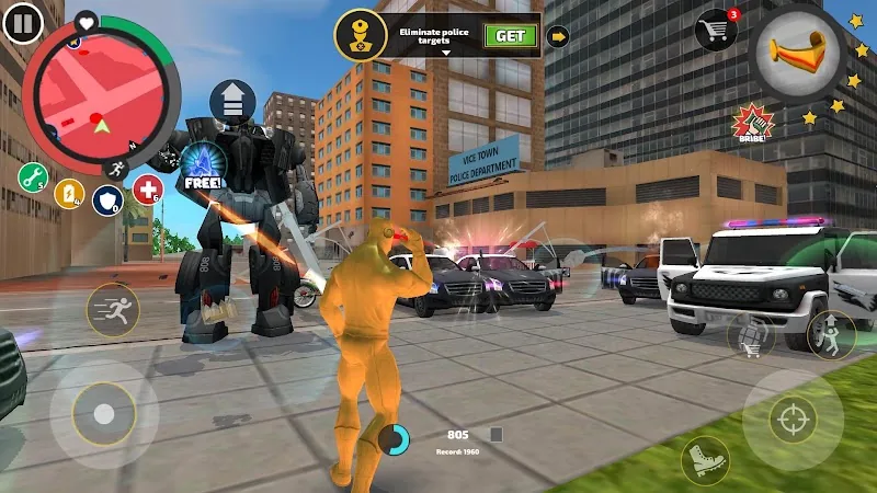 Скриншот Rope Hero: Vice Town 5