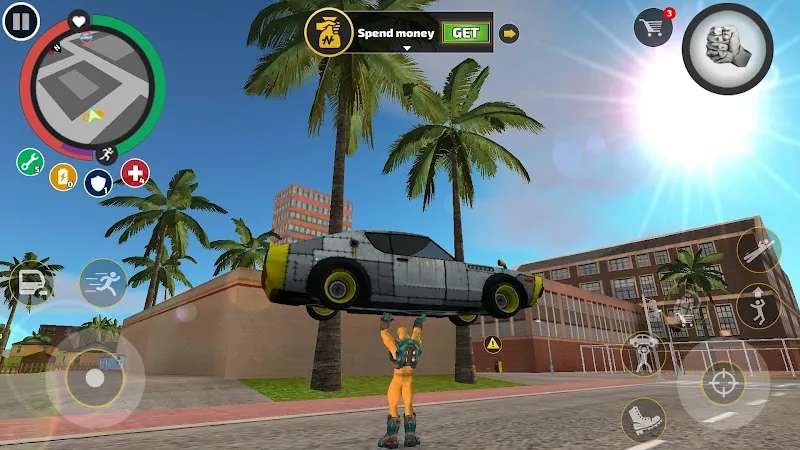 Скриншот Rope Hero: Vice Town 6