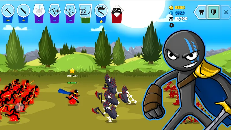 Скриншот Stick War: Saga 2