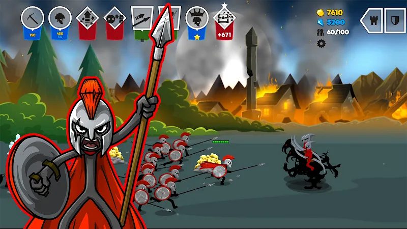 Скриншот Stick War: Saga 3