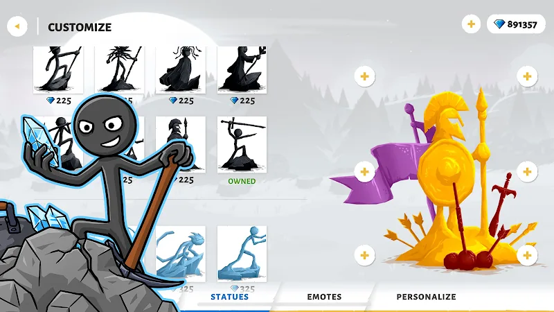 Скриншот Stick War: Saga 4