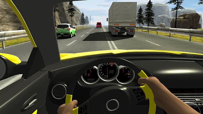 Скриншот Racing in Car 2 5