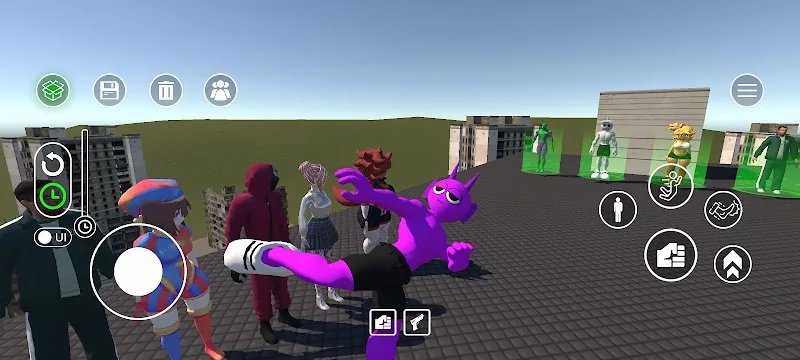 Скриншот Ragdoll Sandbox Fall Simulator 3