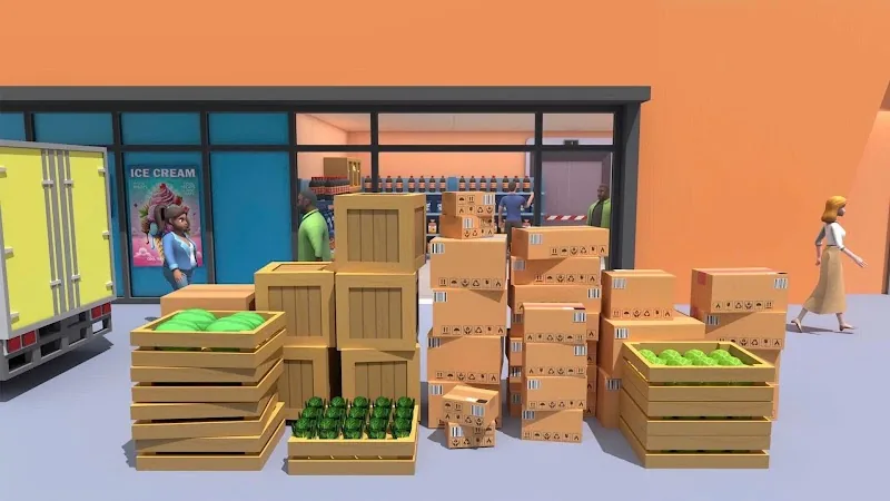 Скриншот Supermarket Tycoon 3D 2