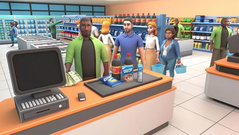 Скриншот Supermarket Tycoon 3D 5