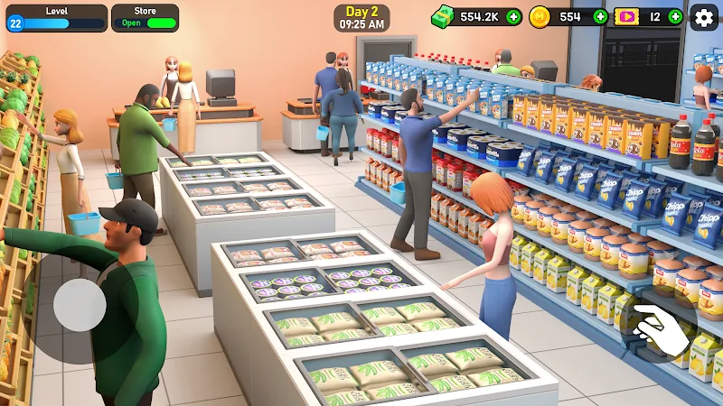 Скриншот Supermarket Tycoon 3D 6