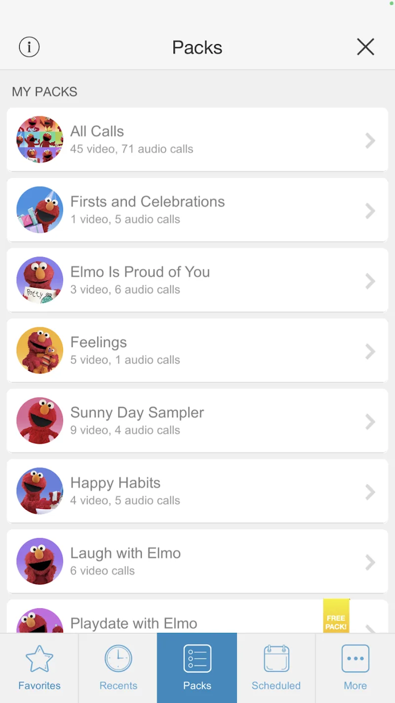 Скриншот Elmo Calls by Sesame Street 4