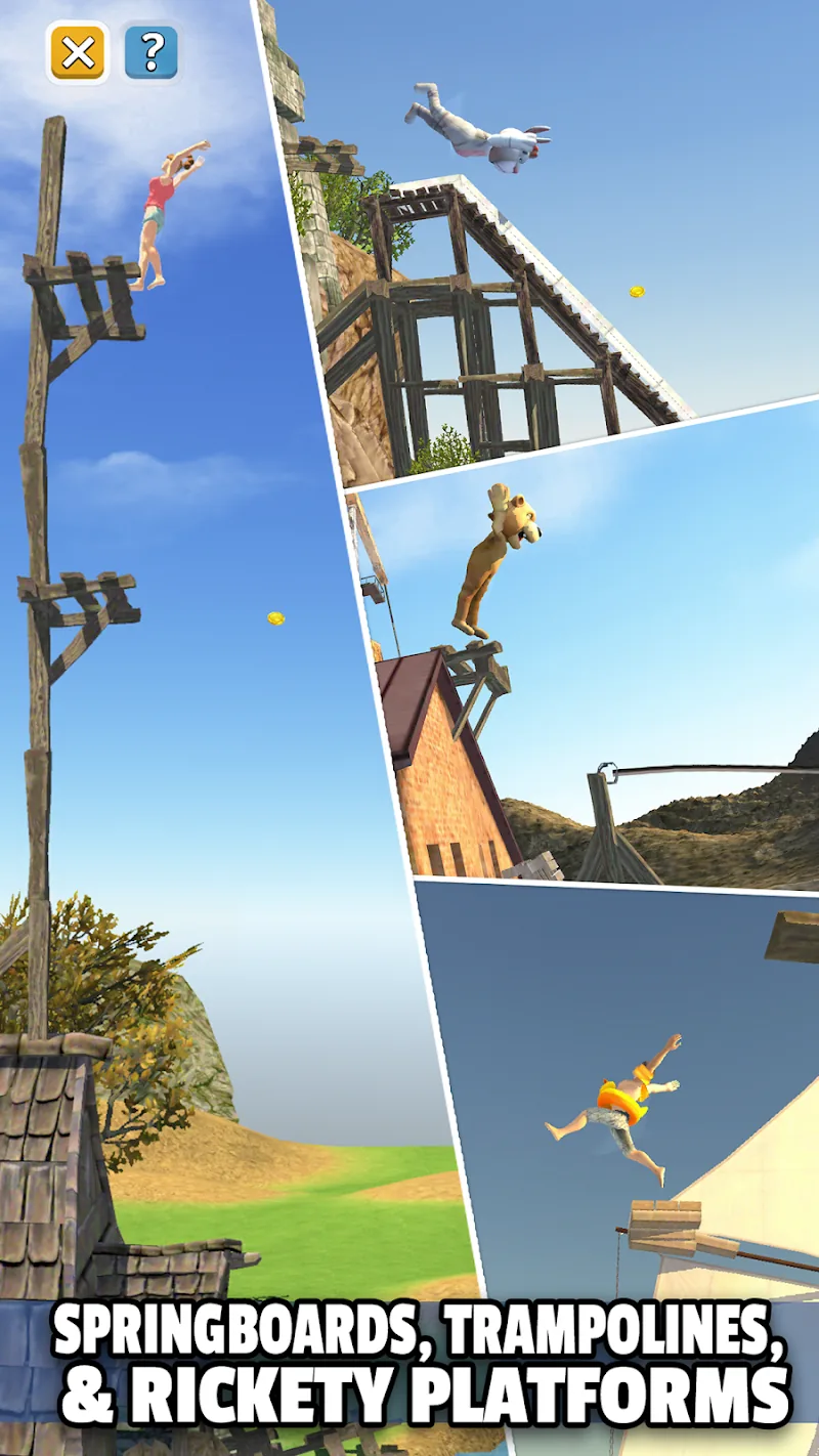 Скриншот Flip Diving 5