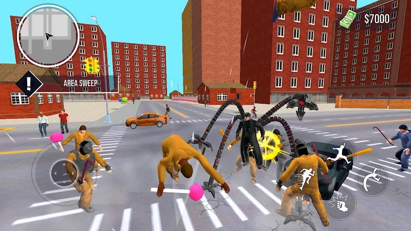 Скриншот Superhero Crime Open World War 4