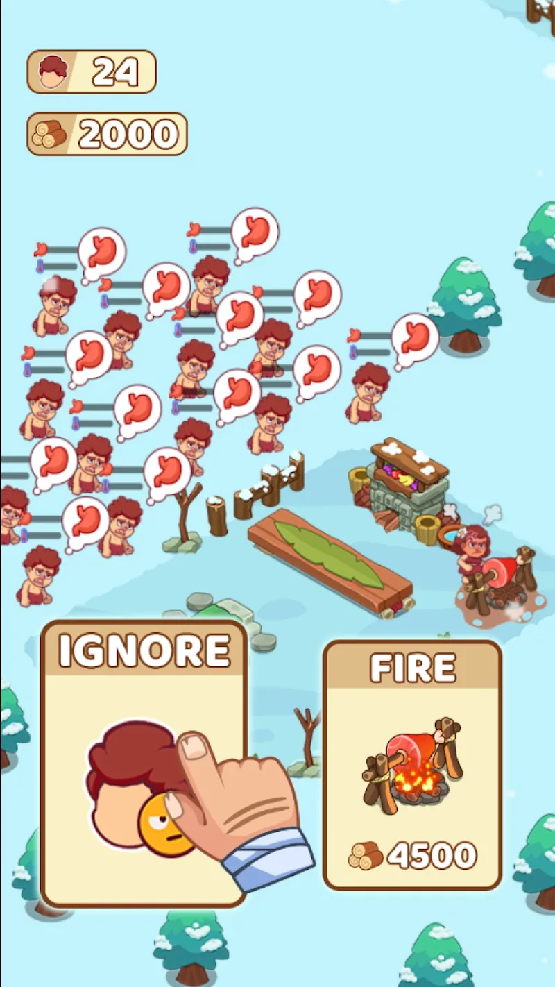 Скриншот Icy Village: Survival Idle 3