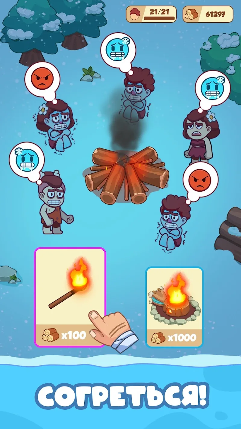 Скриншот Icy Village: Survival Idle 4