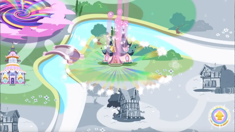 Скриншот My Little Pony: Радужные гонки 5