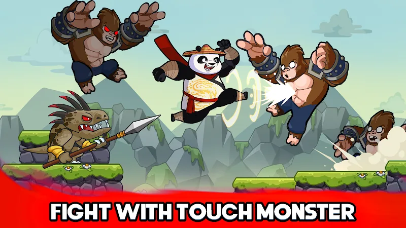 Скриншот Panda Master: Legend of Stick 3