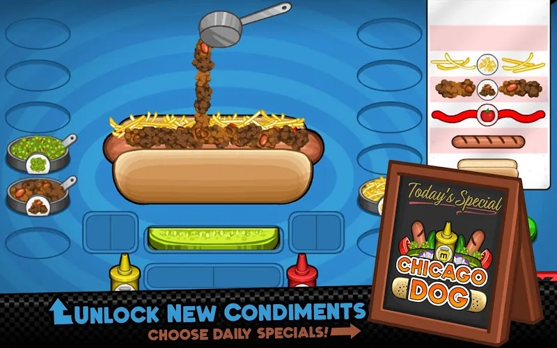 Скриншот Papa's Hot Doggeria HD 3