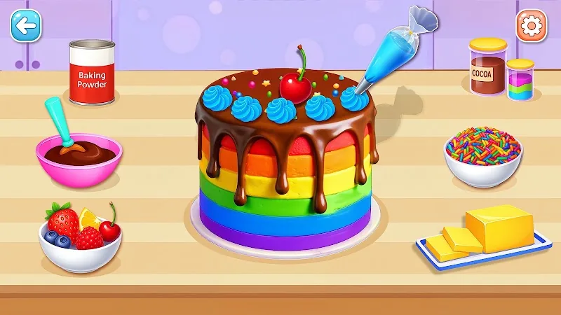 Скриншот Birthday Cake Maker: Cake Game 4