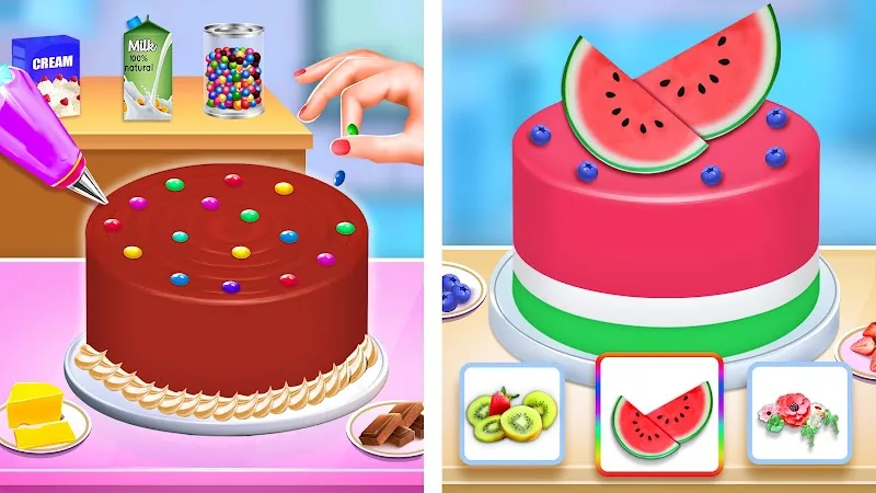 Скриншот Birthday Cake Maker: Cake Game 6