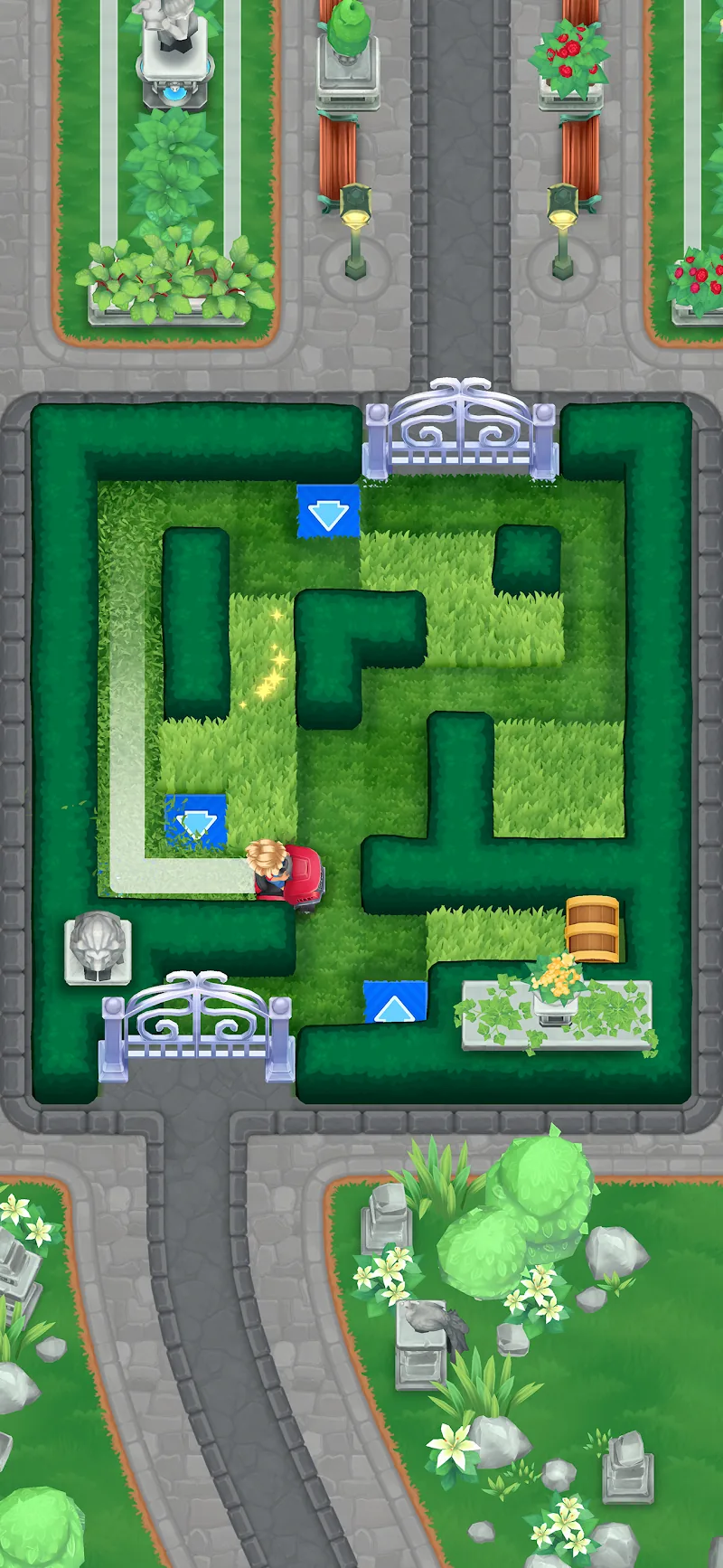 Скриншот Mowing Mazes 6