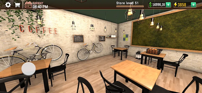 Скриншот Coffee Shop Simulator 3D Cafe 4