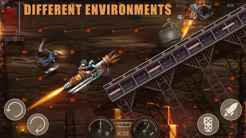 Скриншот Dead Hill Racing: Zombie Climb 5