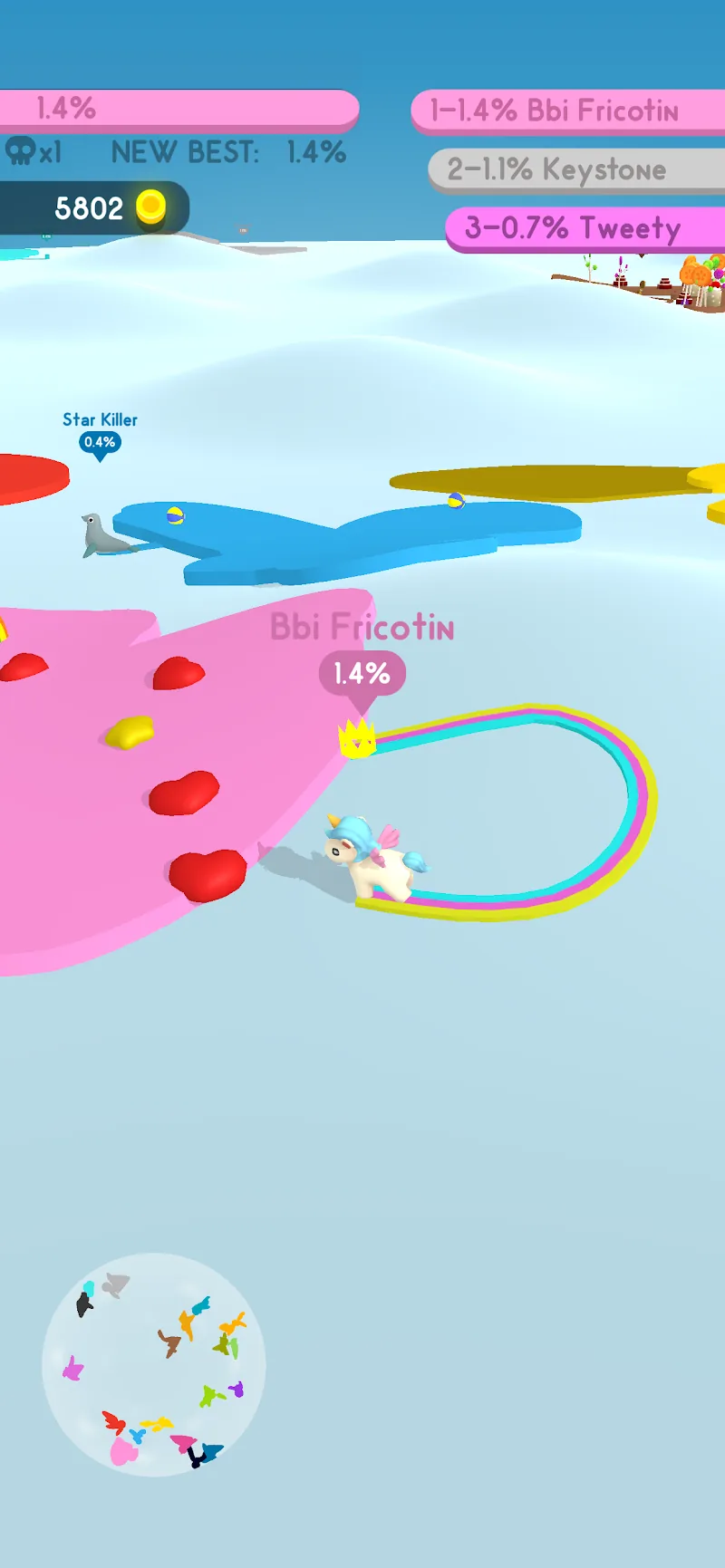 Скриншот Paper.io 4 4