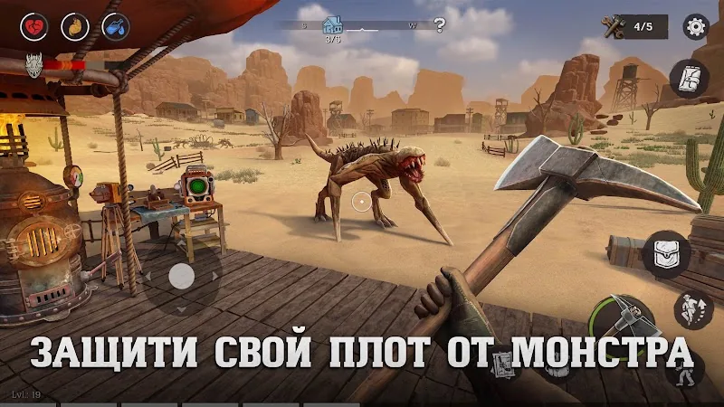 Скриншот Raft Survival: Desert Nomad 5