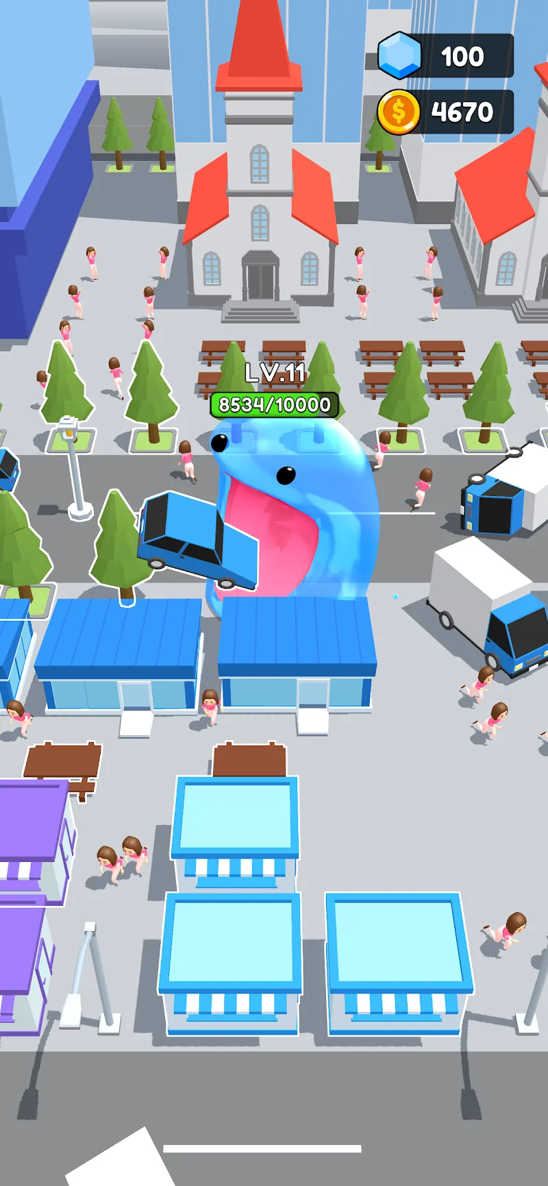 Скриншот Super Big Slime: Black Hole 3D 5