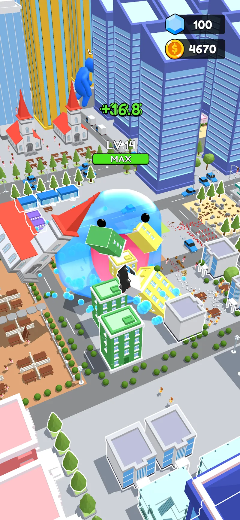 Скриншот Super Big Slime: Black Hole 3D 6