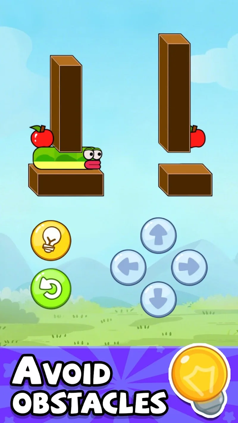 Скриншот Fruit Muncher - Apple Worm 3