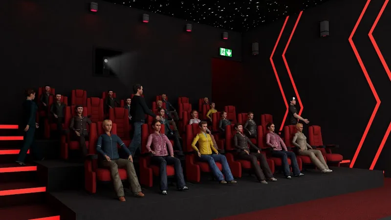 Скриншот Cinema Movie Theatre Simulator 4